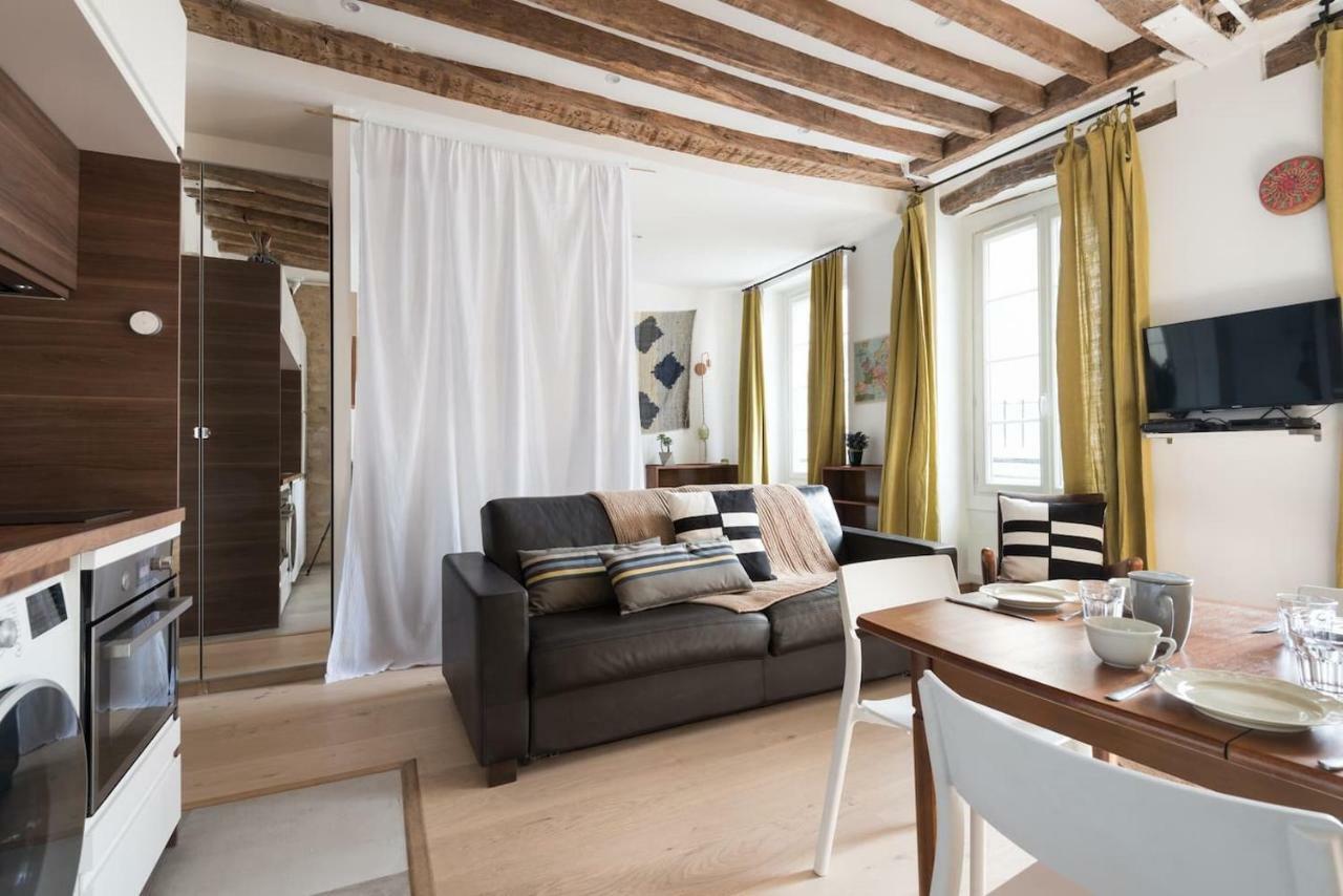 Appartement Hugo Et Tom - Quartier Montorgueil Paris Bagian luar foto