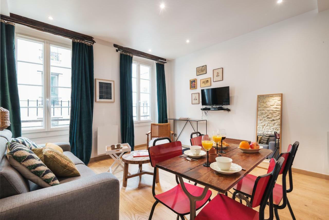 Appartement Hugo Et Tom - Quartier Montorgueil Paris Bagian luar foto